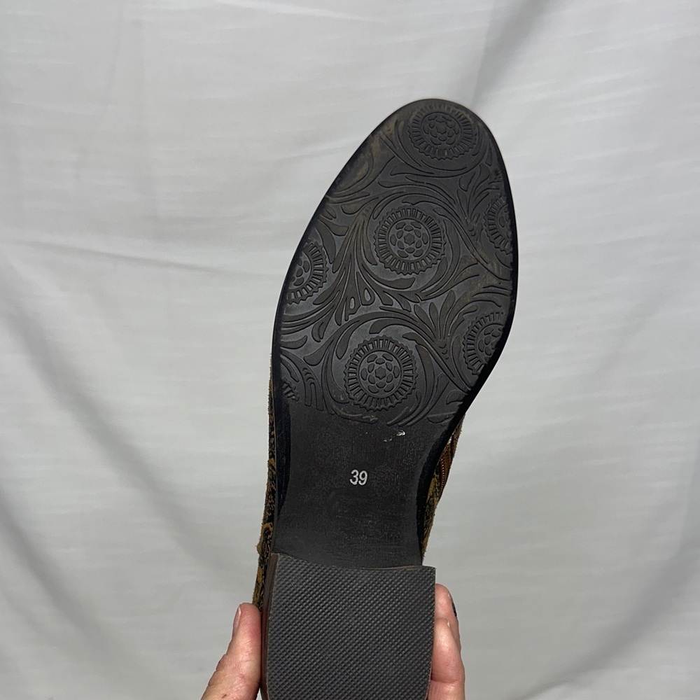 Spring Step L'Artiste Georgiana Multicolor Leather Ankle Boots - Picture 7 of 16